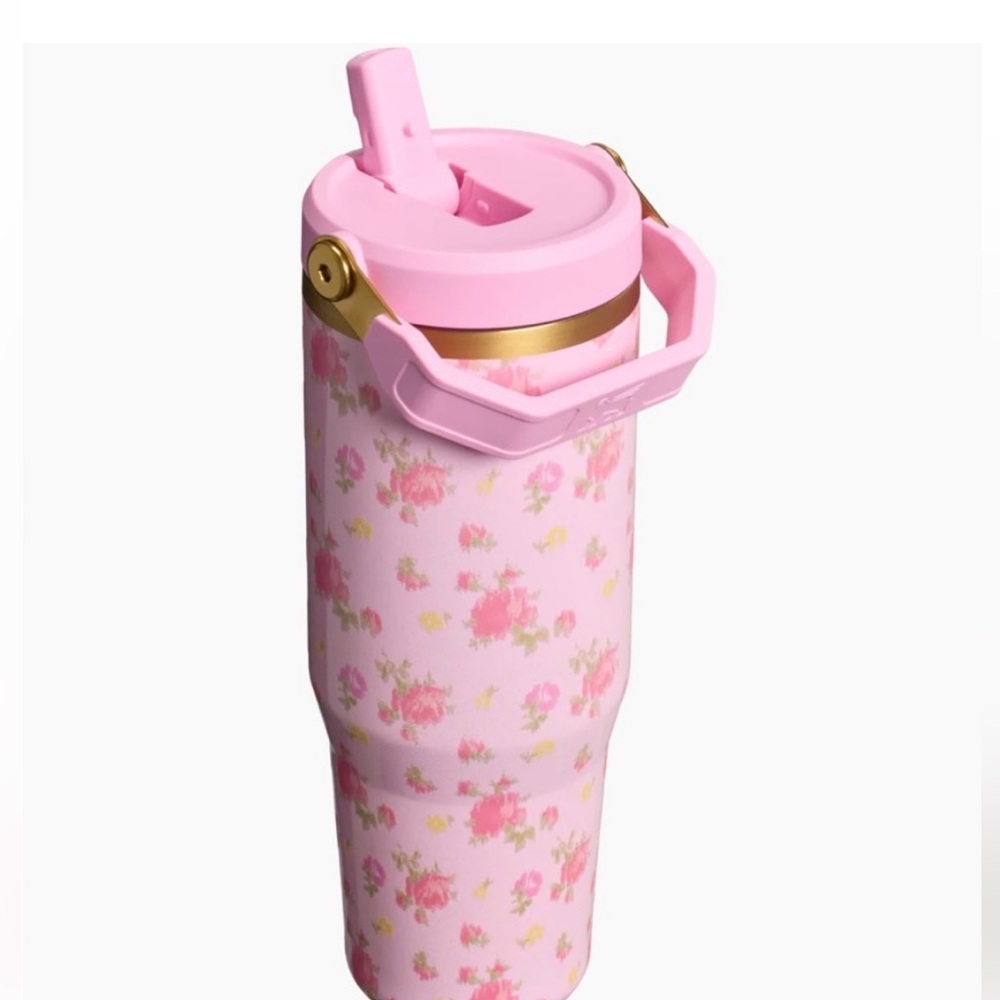 STANLEY 1913 X LOVESHACKFANCY ICEFLOW Flip Straw Tumbler 30 oz - Picture 2 of 10
